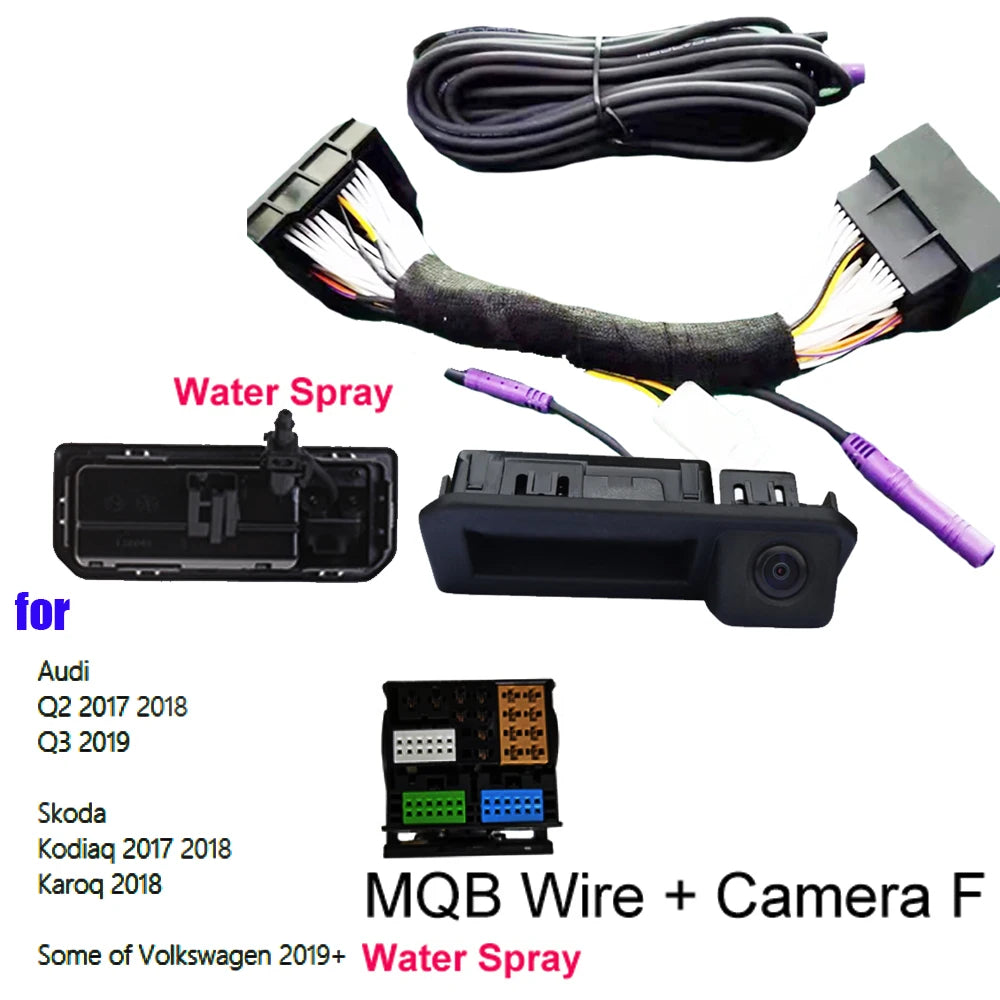Car CanBus Reversing Dynamic Trajectory Parking Rear View Camera for Skoda Octavia Volkswagen Tiguan 187B 280 MQB PQ Audi A5 Q5