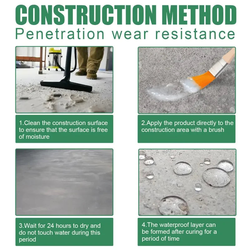 Clear Waterproof Sealant for Leaking Walls, Tiles and Roofs - view 3