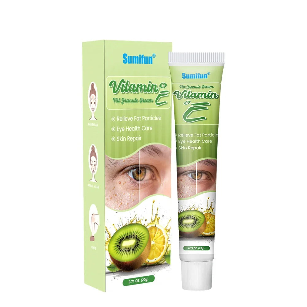 Fat Granules Remover Eye Cream Effective Remove Fat Granules Puffiness Anti-Particles Milia Remover Product Repair Eye Skin Care