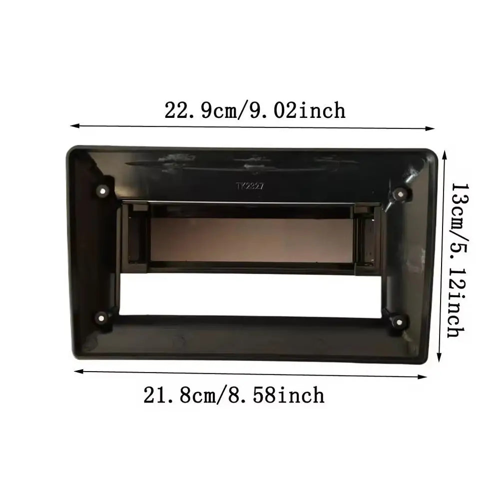 Universal 1 DIN to 9" Car Stereo Fascia Mounting Frame