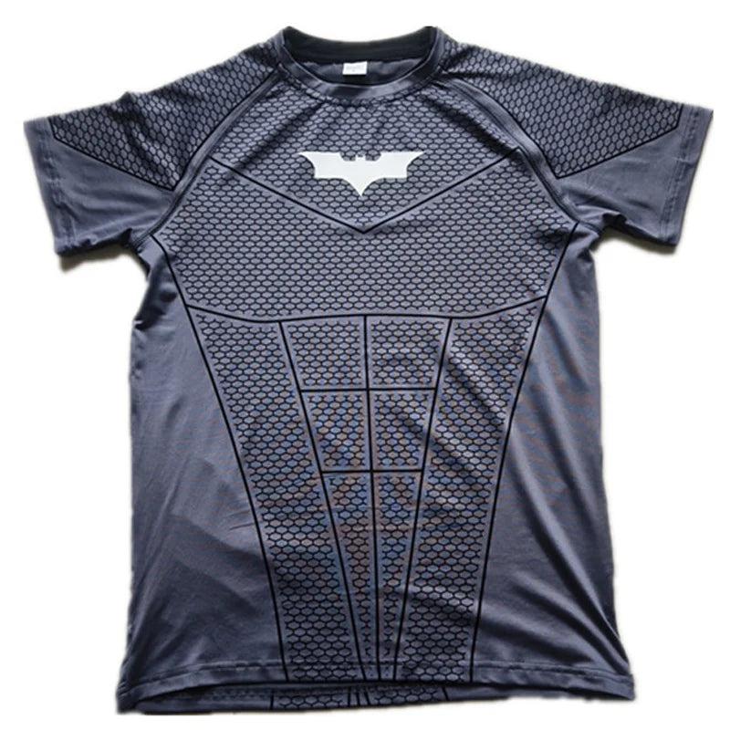 Men's Compression T-Shirt — Quick-Dry Short Sleeve Gym Top