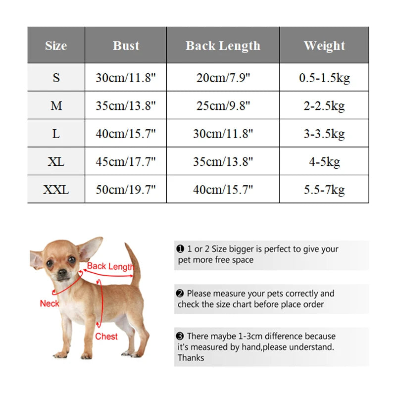 Plush Winter Dog Sweater Coat - Soft Jacket for Small Dogs and Cats - photo 6