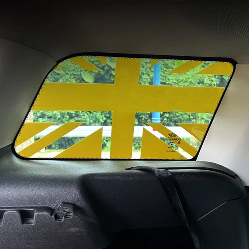 Union Jack Window Vinyl Decal – Compatible with MINI Cooper R56 R60 F54 F55 F56 F57 F60
