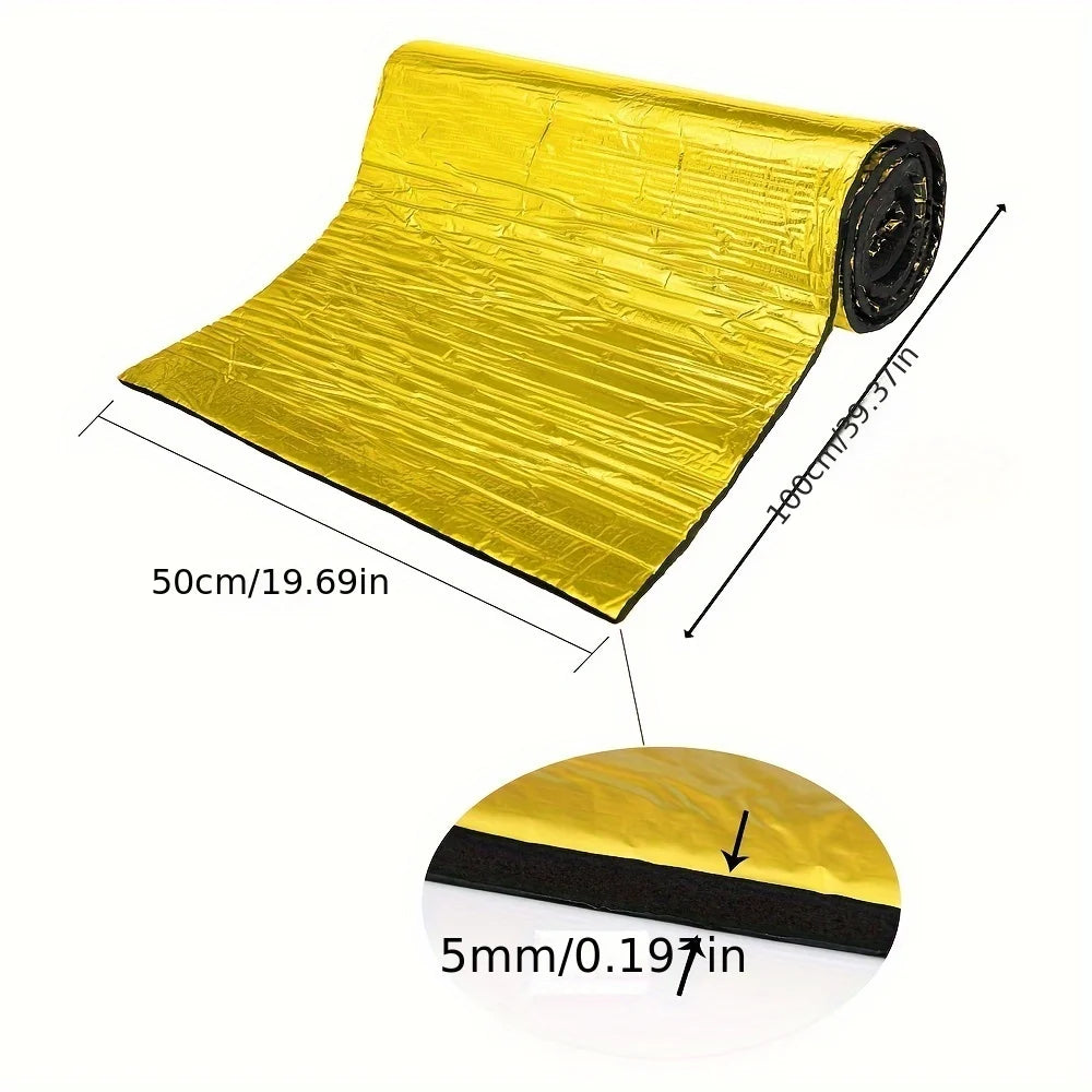 Self-Adhesive Car Thermal and Acoustic Insulation Foil Pads - view 6