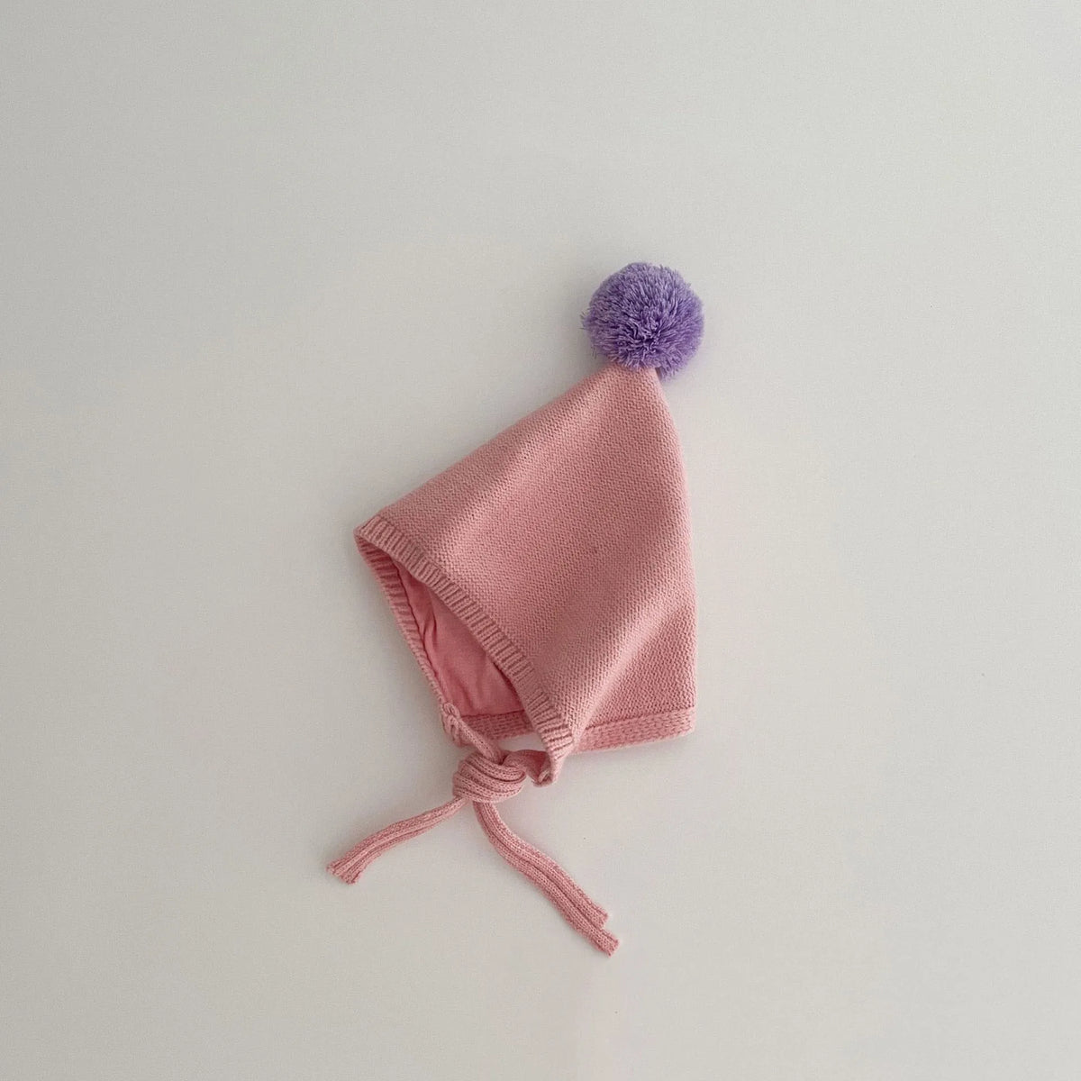 Kids Pom Pom Ear Flap Hat - Knit Toddler Bonnet Beanie - photo 11