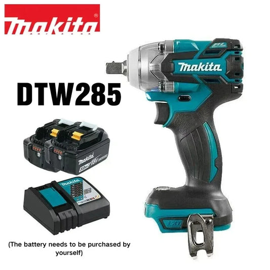 Makita DTW285 18V Brushless Cordless Impact Wrench – High-Torque Power Tool (Tool Only)