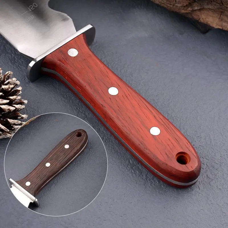 Hori Hori Garden Knife – Stainless Steel Digging & Weeding Tool with Sheath for Cultivating