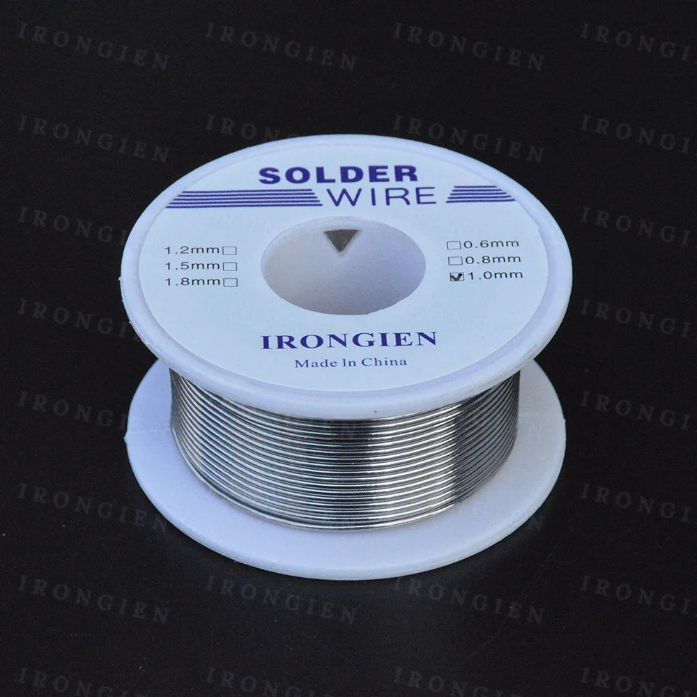 Irongien High Purity Soldering Wire 8g50g/Roll Mixed Tin Rosin Core Dia 0.6-1.5mm Solder Welding Wire For Electrical Soldering