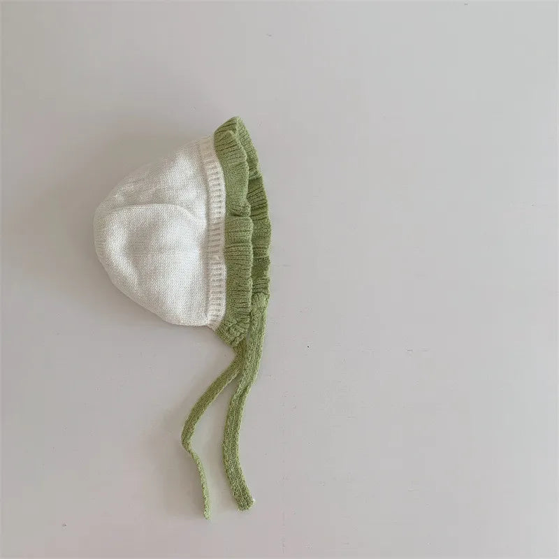 Baby Girl Knitted Ear Flap Hat - Warm Winter Bonnet, 0-2 Years - photo 6