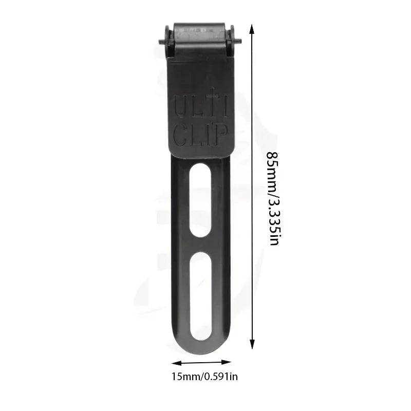 Stainless Steel Clip Waist Clip Ulticlip Knife Sheath Waist Clip K Knife Sheath DIY Making Accessories Parts Clip