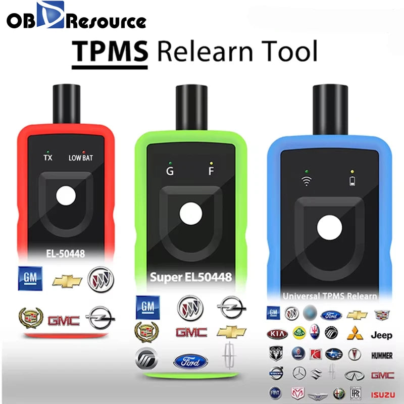 TPMS Reset & Relearn Tool (EL50448 / U508) — Ford, GM, Jeep, Chevrolet & More