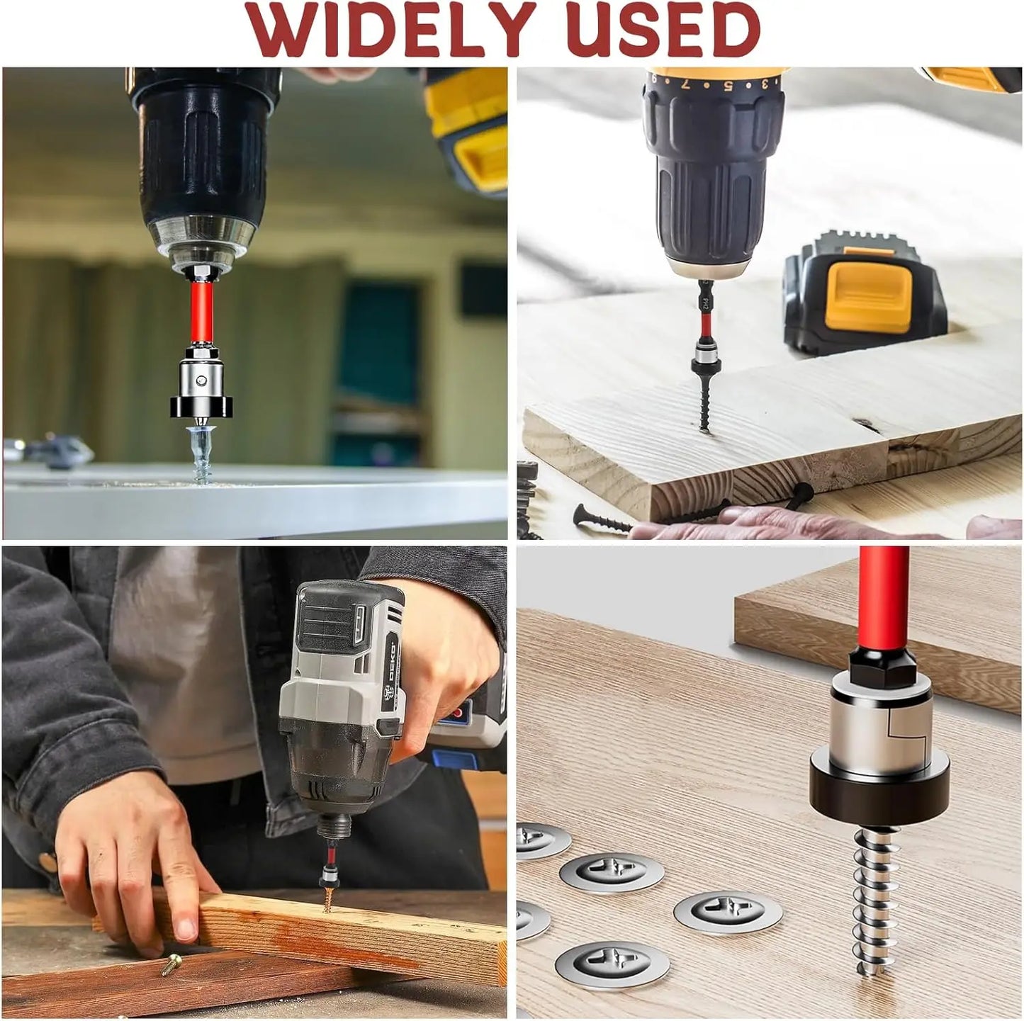 Magnetic Locating Screwdriver Bit S2 Steel PH2 Magnetic Tips Hex Shank Locating Batch Head Plasterboard Position Screwdriver Bit
