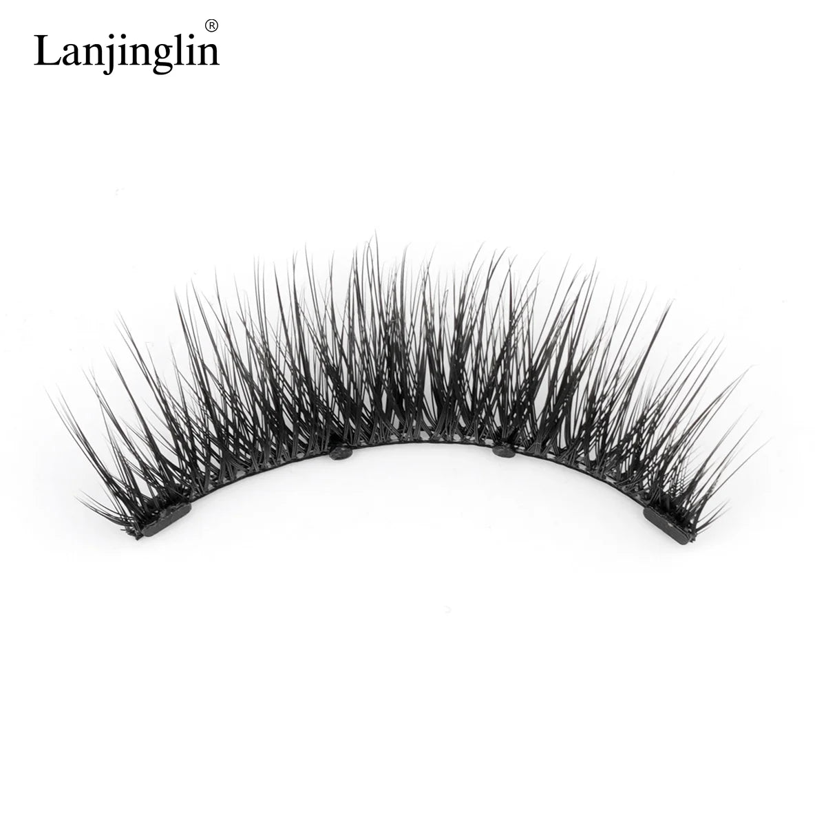 3D Magnetic Eyelashes with Tweezer – Reusable No-Glue False Lashes