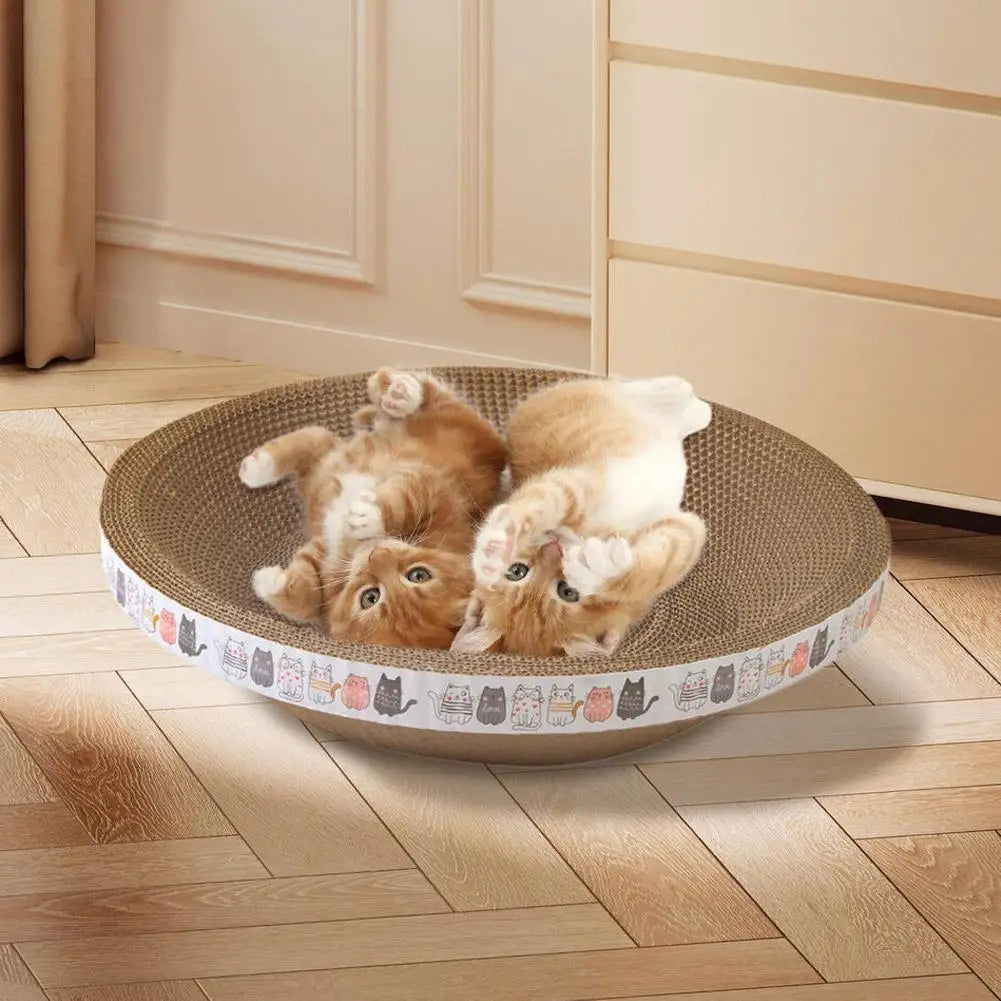 Interactive Corrugated Cat Scratcher - Furniture Saver – photo 4