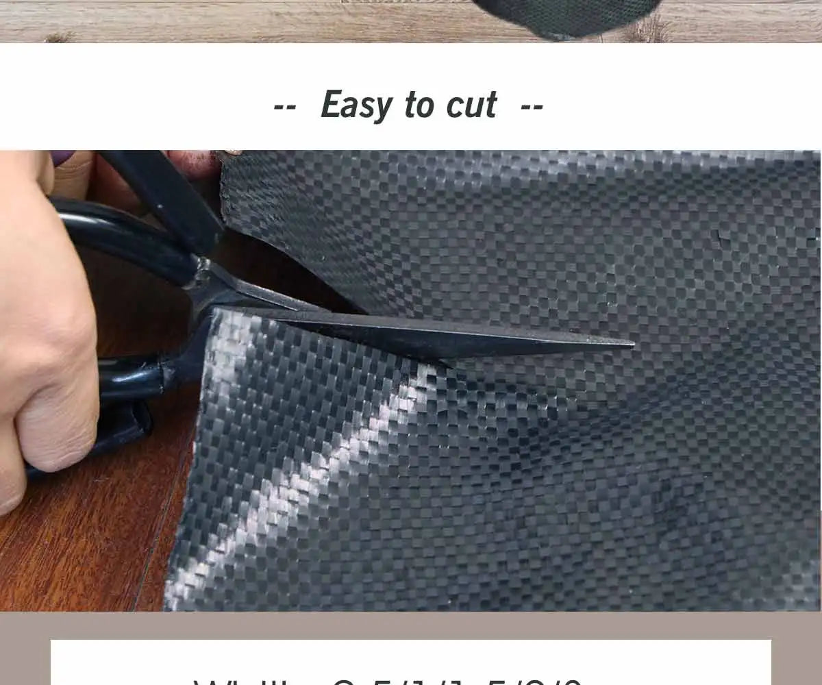 PP Woven Weed Control Fabric for Plant Anti Grass Agricultural Mulch Cloth Greenhouse Weeding Mat Water Permeable Ground Cover