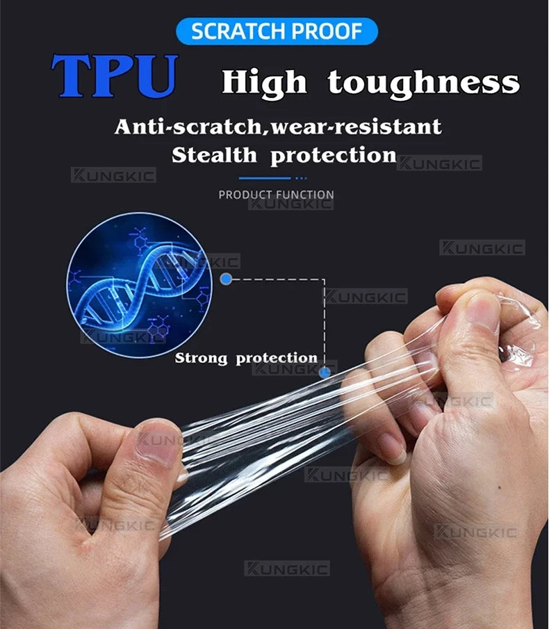 TPU Headlight Tint Protection Film for Ford F-150 / Mustang 2015–2017