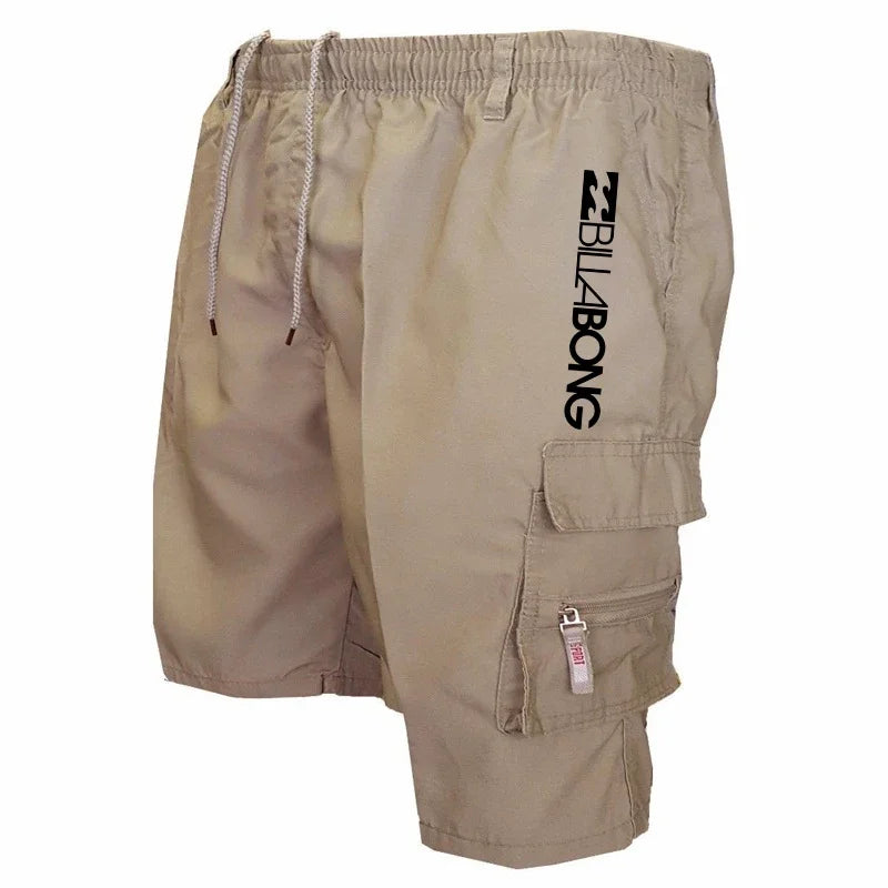 Men's Multi-Pocket Running Shorts — Loose Casual Sports & Basketball Shorts