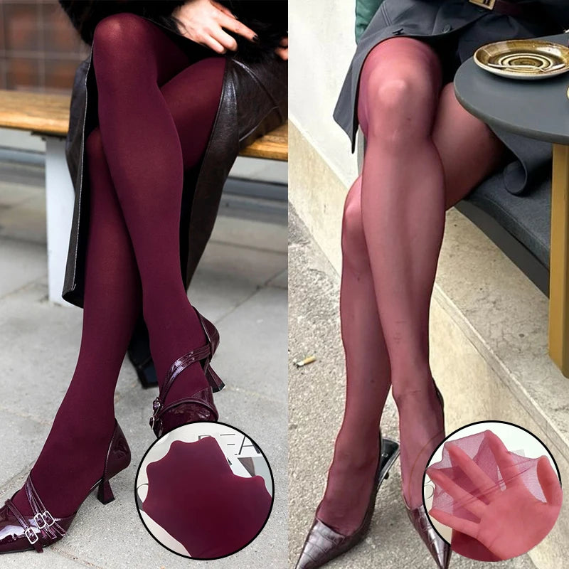 Women's Stretch Tights in Many Colors, One Size