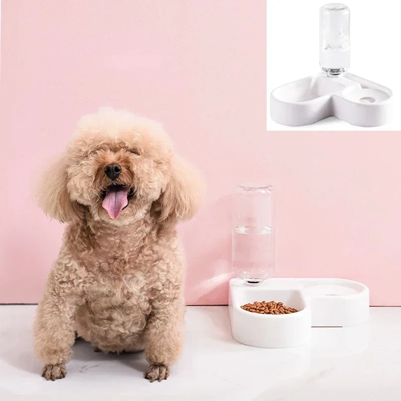 Automatic Dog Water Bowl - 1 L Gravity Drinking Dispenser
