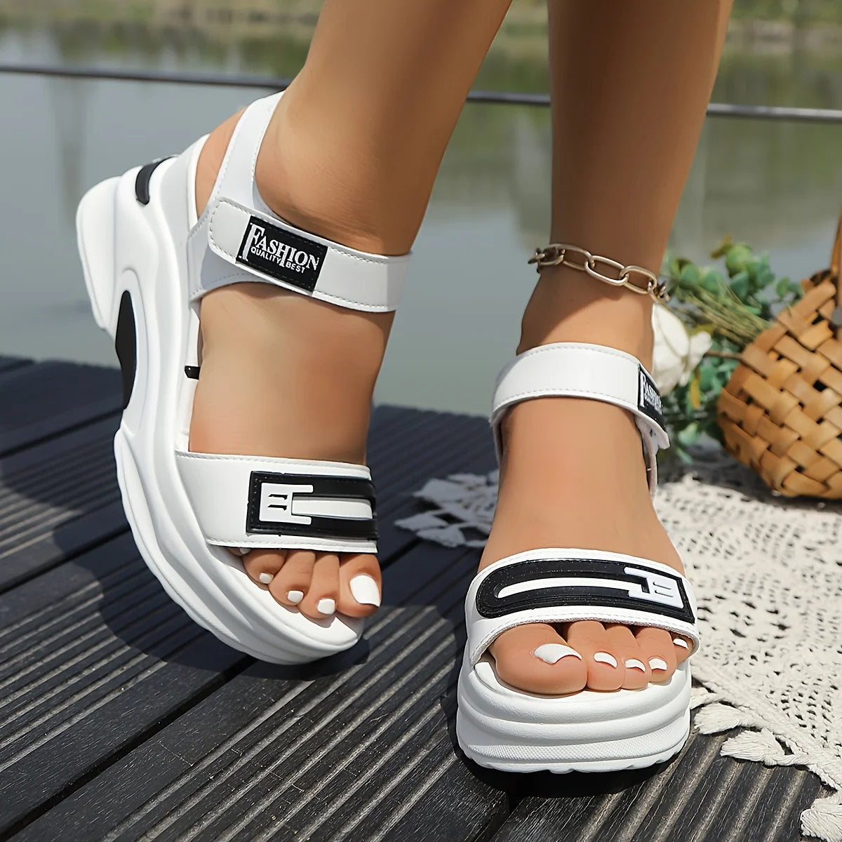 Sport Sandals for Women — Adjustable Outdoor Hiking and Beach Sandals
