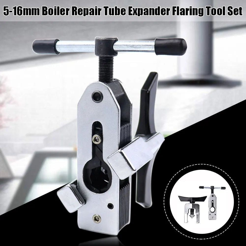 Variable Diameter 5-16mm Boiler Repair Universal Tube Expander Flaring Tool Air Conditioner Copper Pipe Refrigeration Expander