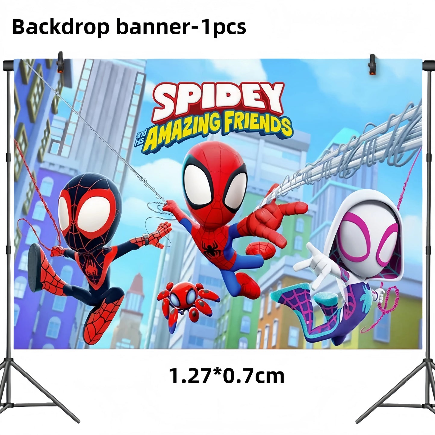 Spidey Birthday Party Tableware Paper Plate Decorations Spiderman Disposable Tableware Spidey and His Best Friend Party Supplies