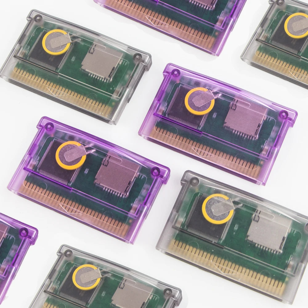 For Game GBA Rewritable Cart FlashGBACart Plus+ Backup Device RTC Compatible with GBA GBC GB NES Series