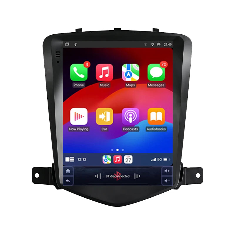 For Chevrolet Cruze J300 2008 - 2012 Android 16 Multimedia Video Player GPS Navigation Wireless Android Auto Touch Screen RDS