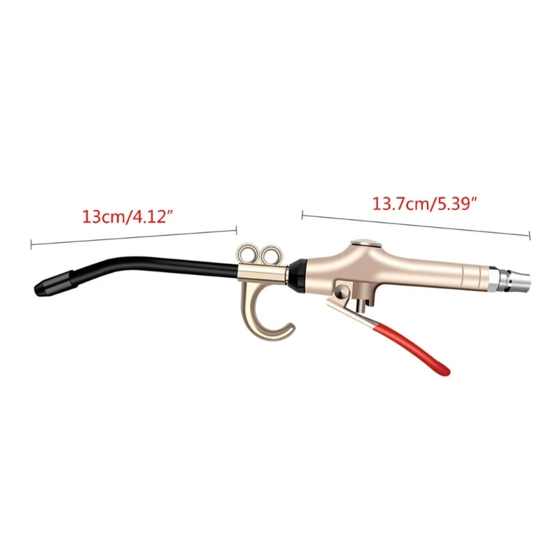 Air Blow Guns with 3mm Nozzle, Air Compressor Accessories Dust Removal Cleaning Tool Dust Cleaning Tool KXRE