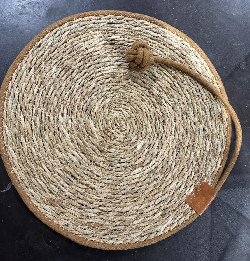Large Rattan Cat Scratching Board - Natural Vine Sofa Protector – photo 9