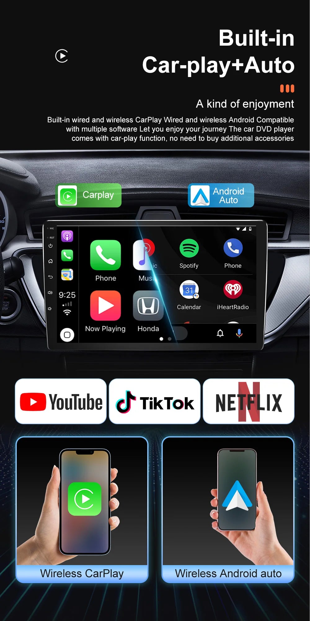 Android 15 For Chevrolet Spark M300 2009-2016 Car Radio Multimedia Video Player Navigation GPS wireless android Carplay 4G WIFI