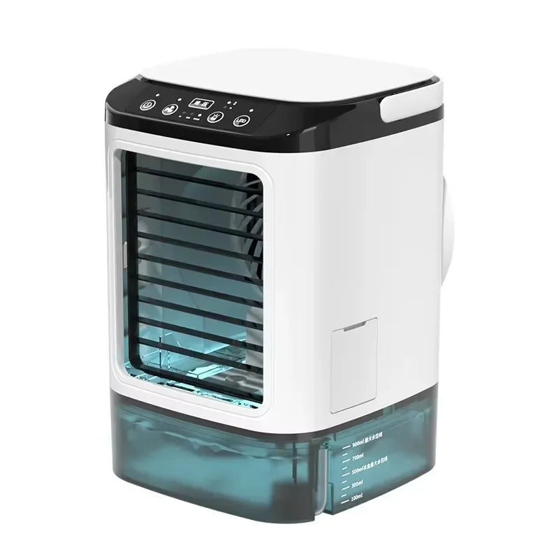 Quiet Desktop Misting Cooler – Portable USB Humidifier Fan for Home & Office