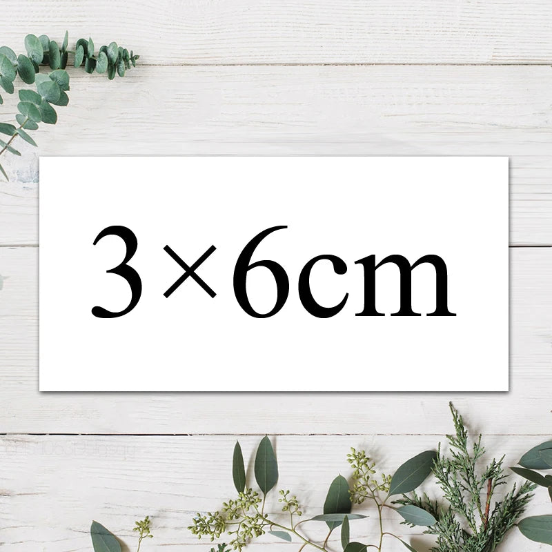 Custom Rectangle Stickers for Weddings, Birthdays, & Events
