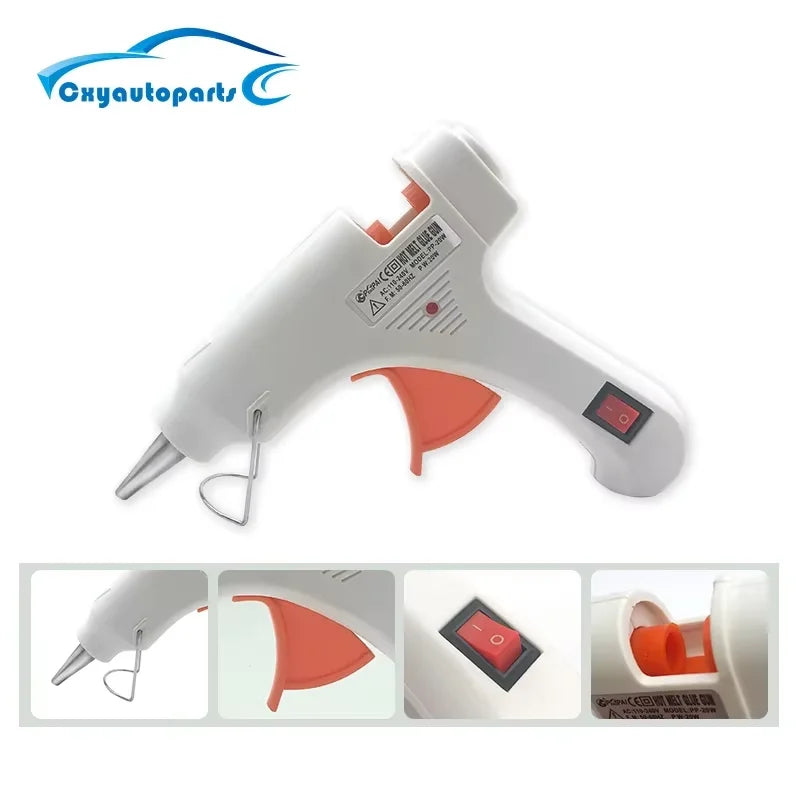 Auto Paintless Dent Repair Kit – Car Body Dent Removal Tool Set with T-Bar Puller & Glue Gun