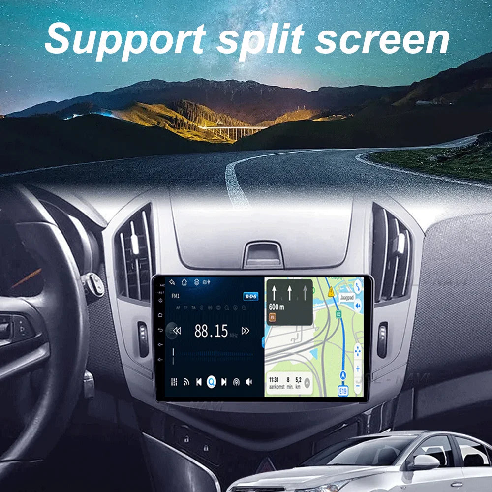Android 16 For Chevrolet Cruze J300 J308 2012 - 2015 Multimedia Video Player Navigation Stereo GPS No 2DIN 2 Din DVD
