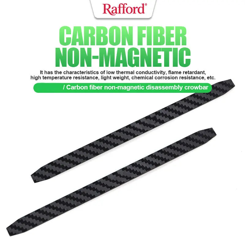 Rafford Anti-static Carbon Fiber Non-magnetic Disassembly Crowbar for Mobile Phone Repair Disassembly Crowbar Repair Tools