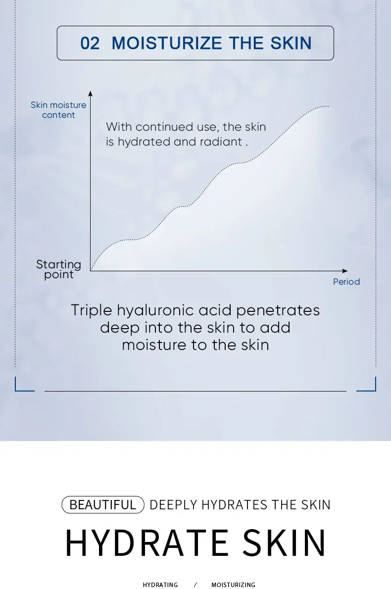 Vitamin C Face Whitening Serum Dark Spots Freckles Removal Hyaluronic Pore Minimizer Anti Aging Wrinkle Remove Golder Essence