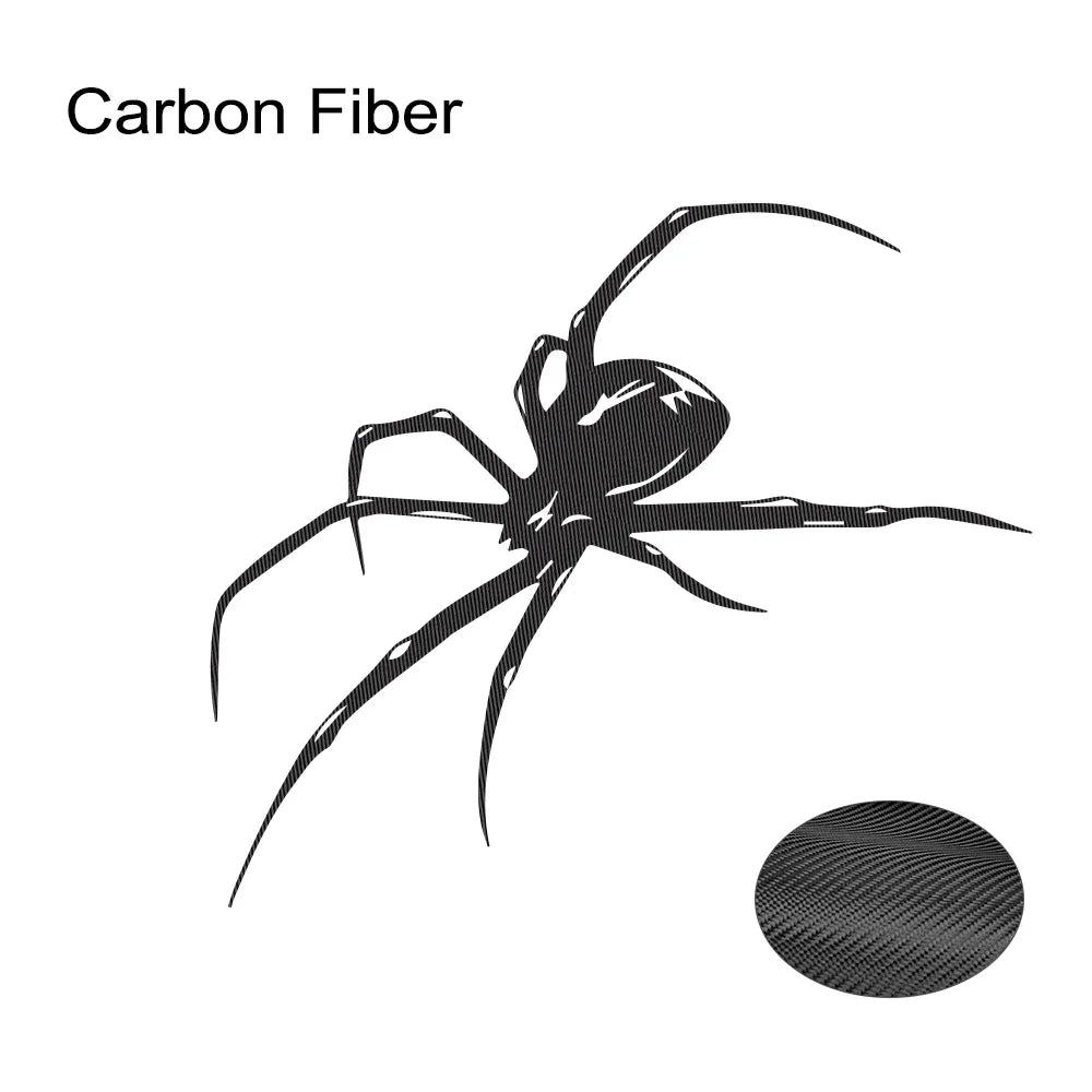 Universal Mysterious Spider Pattern Vinyl Car Stickers For All Cars Auto Body Decals Creative Tuning Accessories Art Decals
