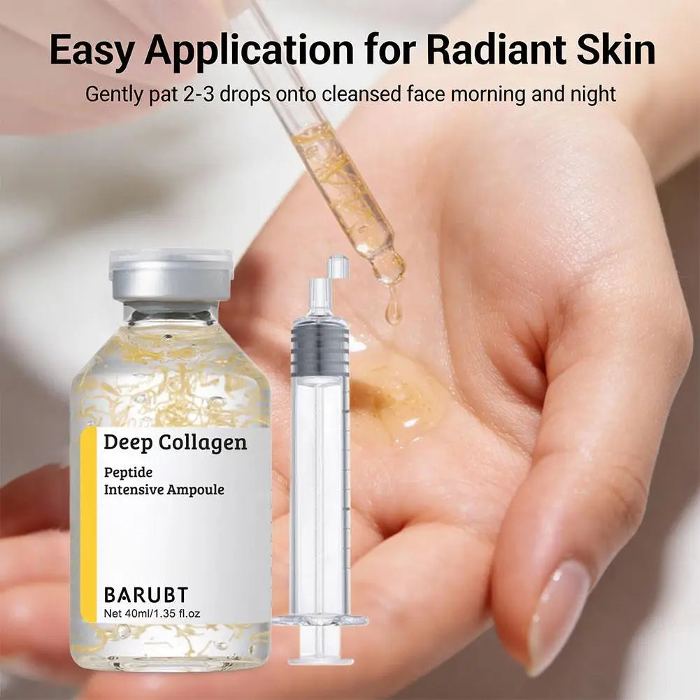 Deep Collagen Peptide Ampoule Serum – Anti-Wrinkle, Firming & Brightening Face Serum | 40ml/50ml