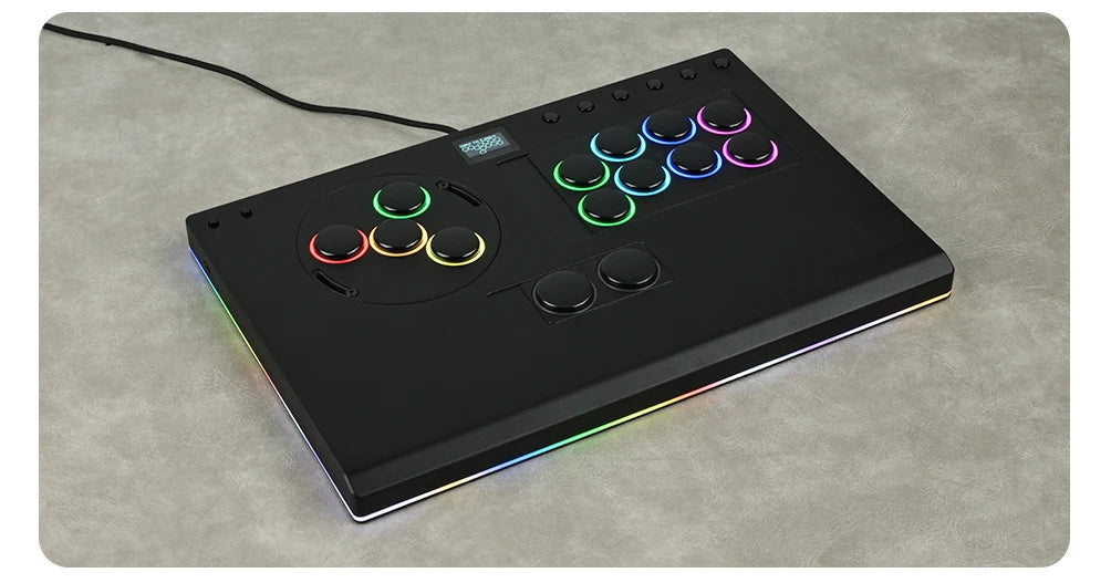 Haute42 X-Move Aluminium Alloy Hitbox Leverless Controller Stickless Fightstick For PC/PS4/PS5 Arcade Game Controller Joystick