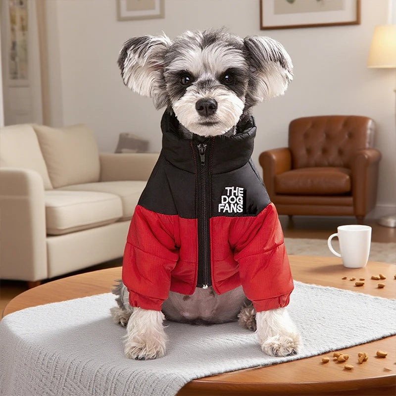 Full-Body Dog Snow Jacket - Zippered Reflective Winter Coat - photo 6