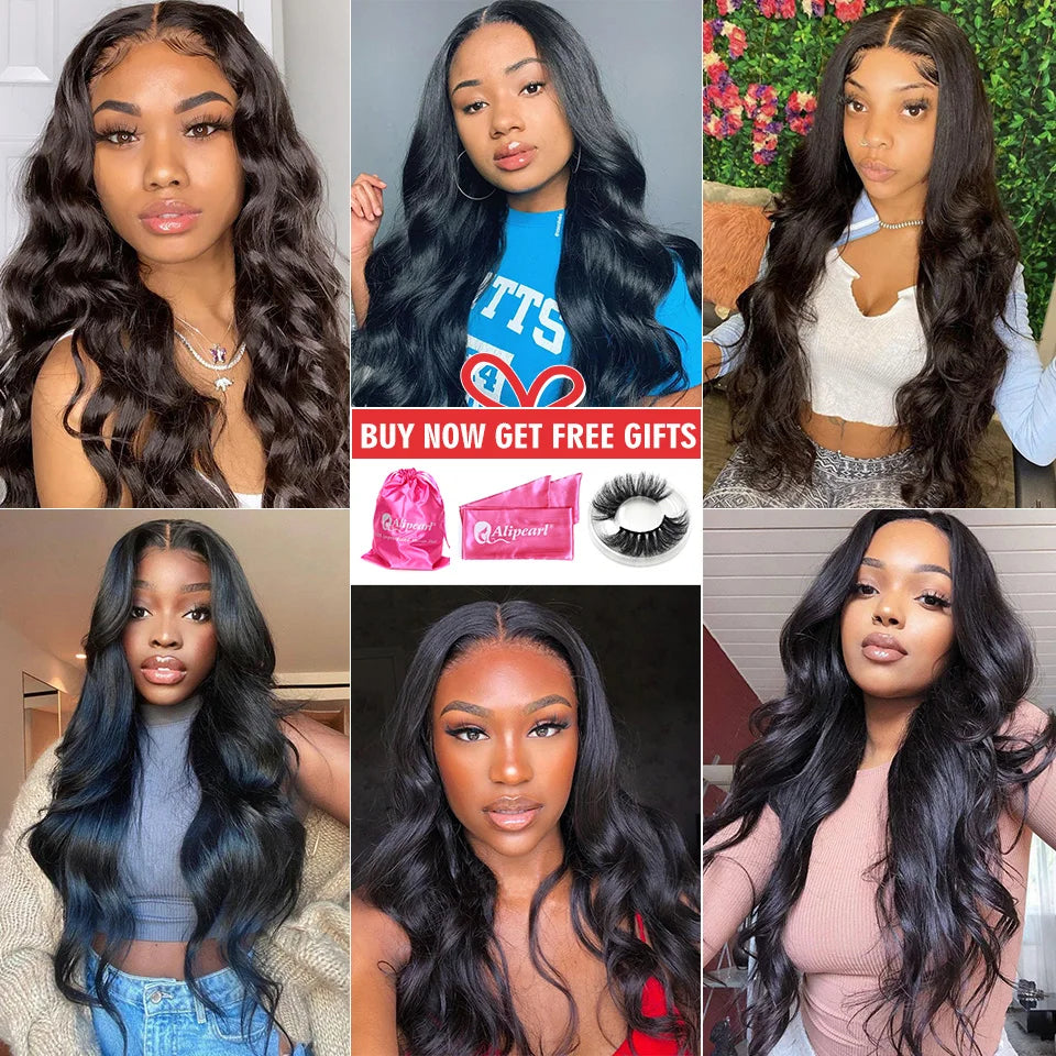 13x4 HD Lace Front Wig – Body Wave Human Hair, Pre-Plucked