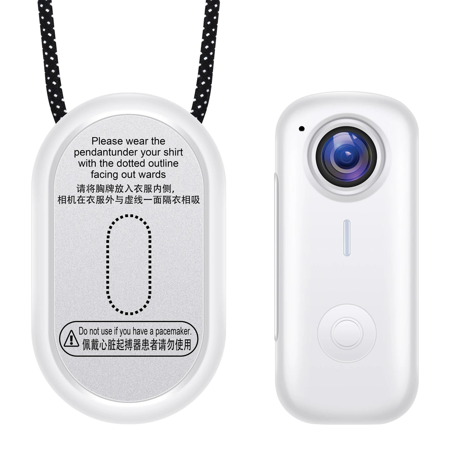 Mini Magnetic Thumb Action Cam — 120° Anti-Shake Bike Camera
