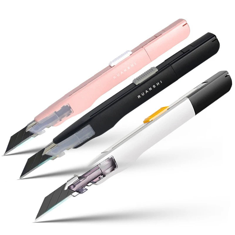 Vinyl Utility Knife Anti Shaking Car Stickers Decals Blade Cutter Knife PPF Film Window Tint Craft Cutting Line Paper DIY Tool