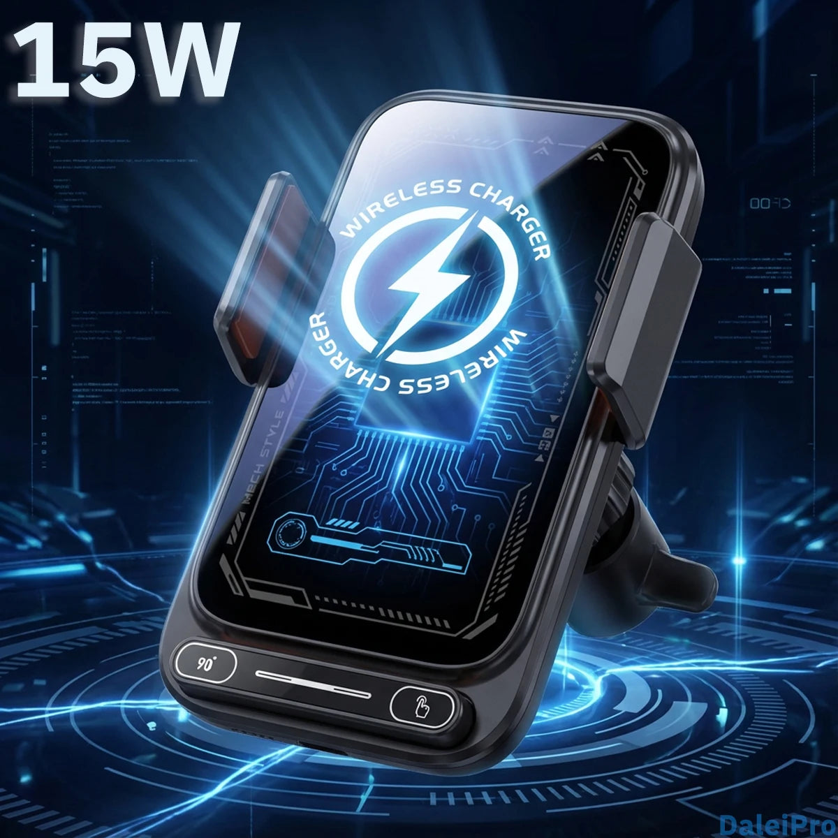 Magnetic Phone Mount with Wireless Charging for Ford F-150 Raptor 2019–2020