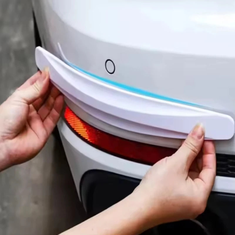 2Pcs Car Bumper Protector Strip Guard Corner Protection Strips Scratch Protector Crash Anti Collision Auto Accessories