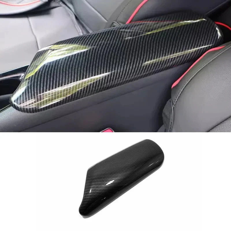 For Toyota C-HR AX10 CHR 2017-2023 Carbon Fiber Texture Window Switch Lift Panel Air Outlet Protective Cover Interior Accessorie