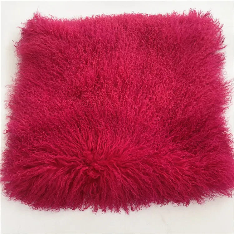 Fluffy Luxury  Real Mongolian Fur Halter Vests Women Solid Deep V-Neck Backless Bandage Sleeveless Jackets Top Outerwear Coat