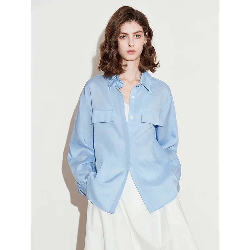 TOYOUTH Women Blouse Shirt 2025 Spring New Shirt 8512008