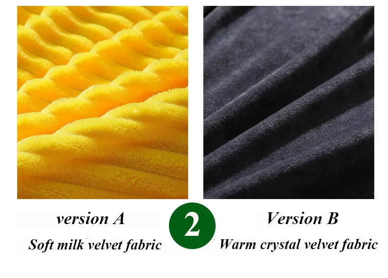 Solid Color Velvet Duvet Cover Winter Warmth Thick Bedding Set Double Quilt Cover Twin Queen King Comforter Cover 150×200